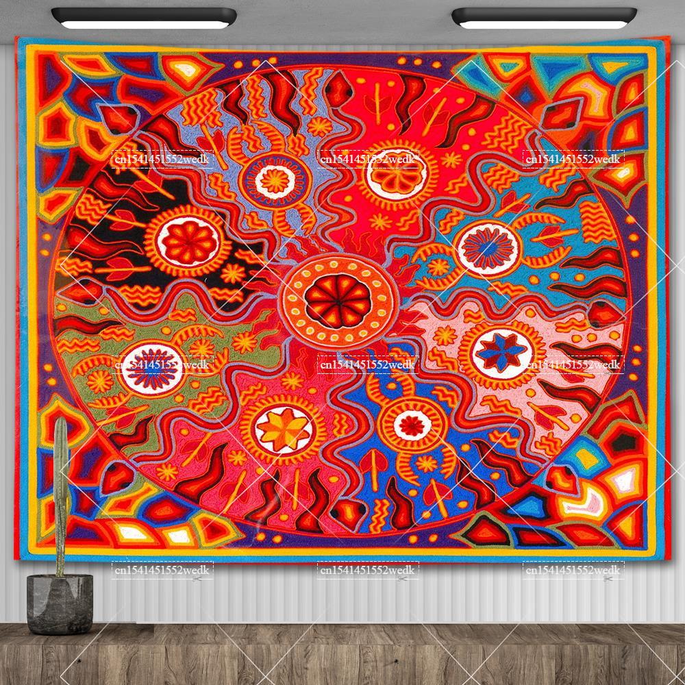 Mexico Mexican Mayan Tribal Ar - Aesthetic Tapestry ulasan dan harga