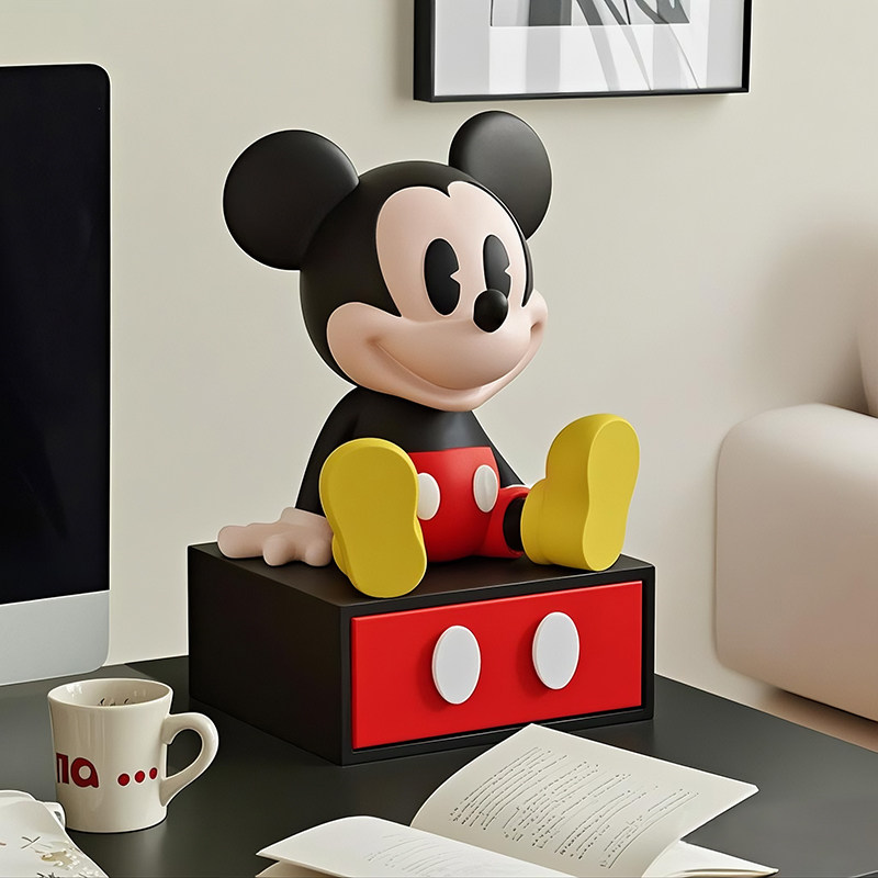 Cute Mouse Drawer Storage Box  - Home Decor Disney ulasan dan harga