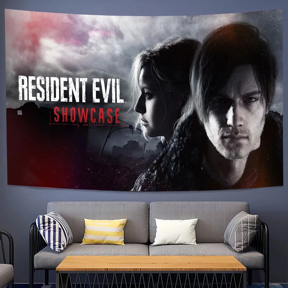 VIKAMA Leon Kennedy Resident E - Aesthetic Tapestry ulasan dan harga