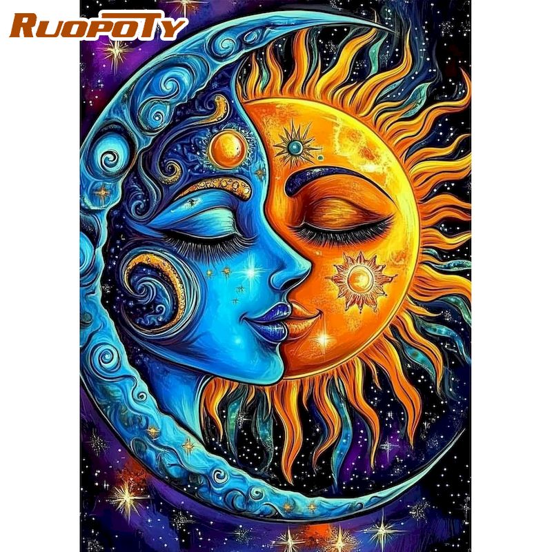 RUOPOTY Diamond Painting Kits  - Home Decor Diy Ideas ulasan dan harga