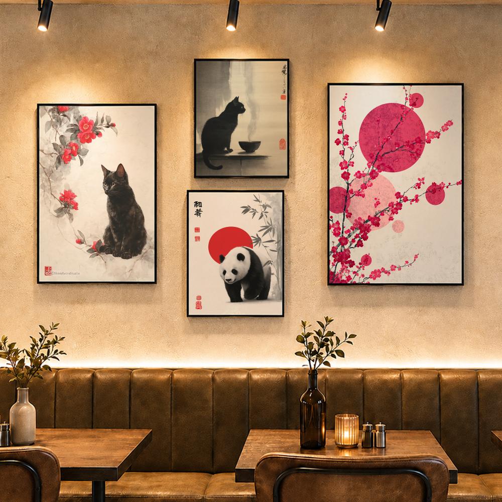 Art Style J-JapandiS Poster Vi - Home Decor Japandi Style ulasan dan harga