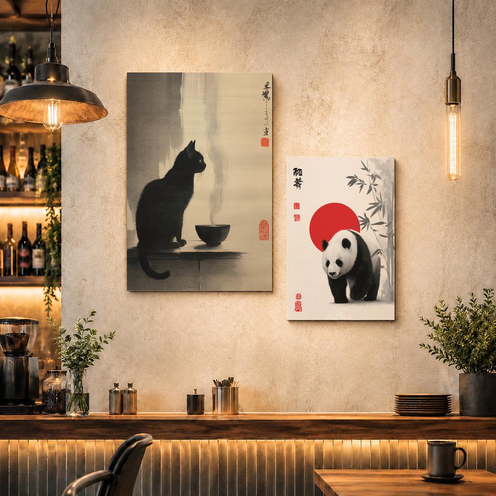 Art Style J-JapandiS Poster Vi - Home Decor Japandi Style ulasan dan harga
