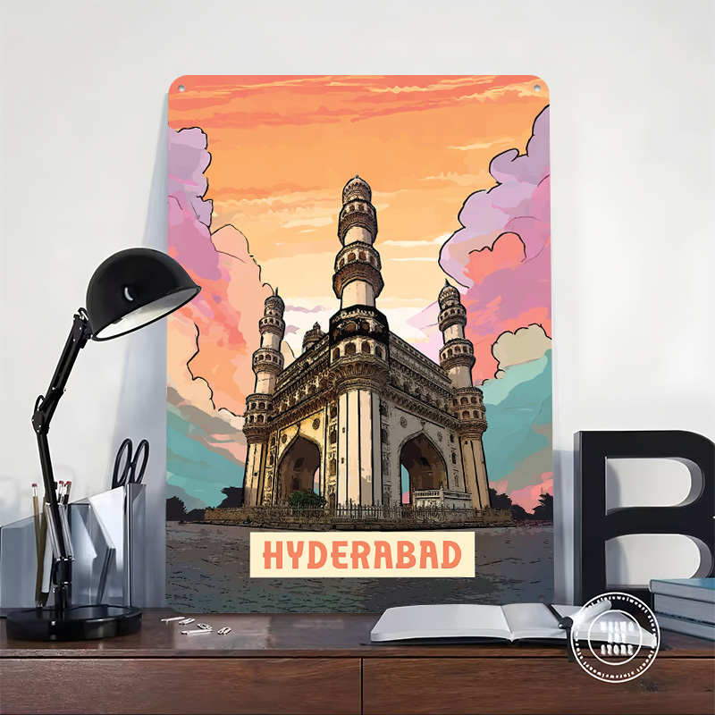 Hyderabad Poster Customized Vi - Home Decor Hyderabad ulasan dan harga