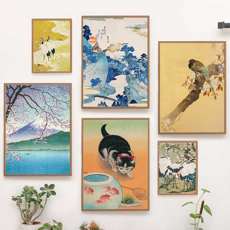 Japanese Katsushika Hokusai Ca - Home Decor Interior ulasan dan harga