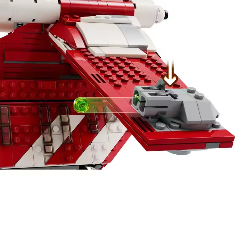 New MOC Star Wars Red Spaceshi - Home Decor Disney ulasan dan harga