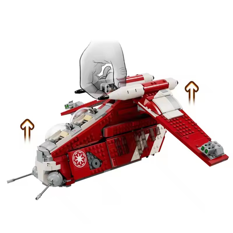 New MOC Star Wars Red Spaceshi - Home Decor Disney ulasan dan harga
