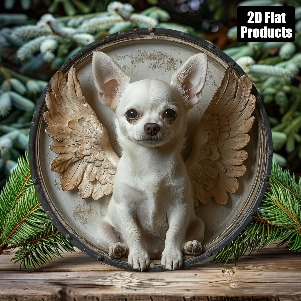 2D Flat, 1pc, Chihuahua Theme, - Home Decor Theme ulasan dan harga