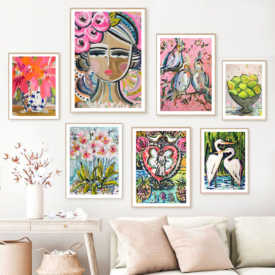 Colorful Impressionist Wall Ar - Home Decor New Orleans ulasan dan harga