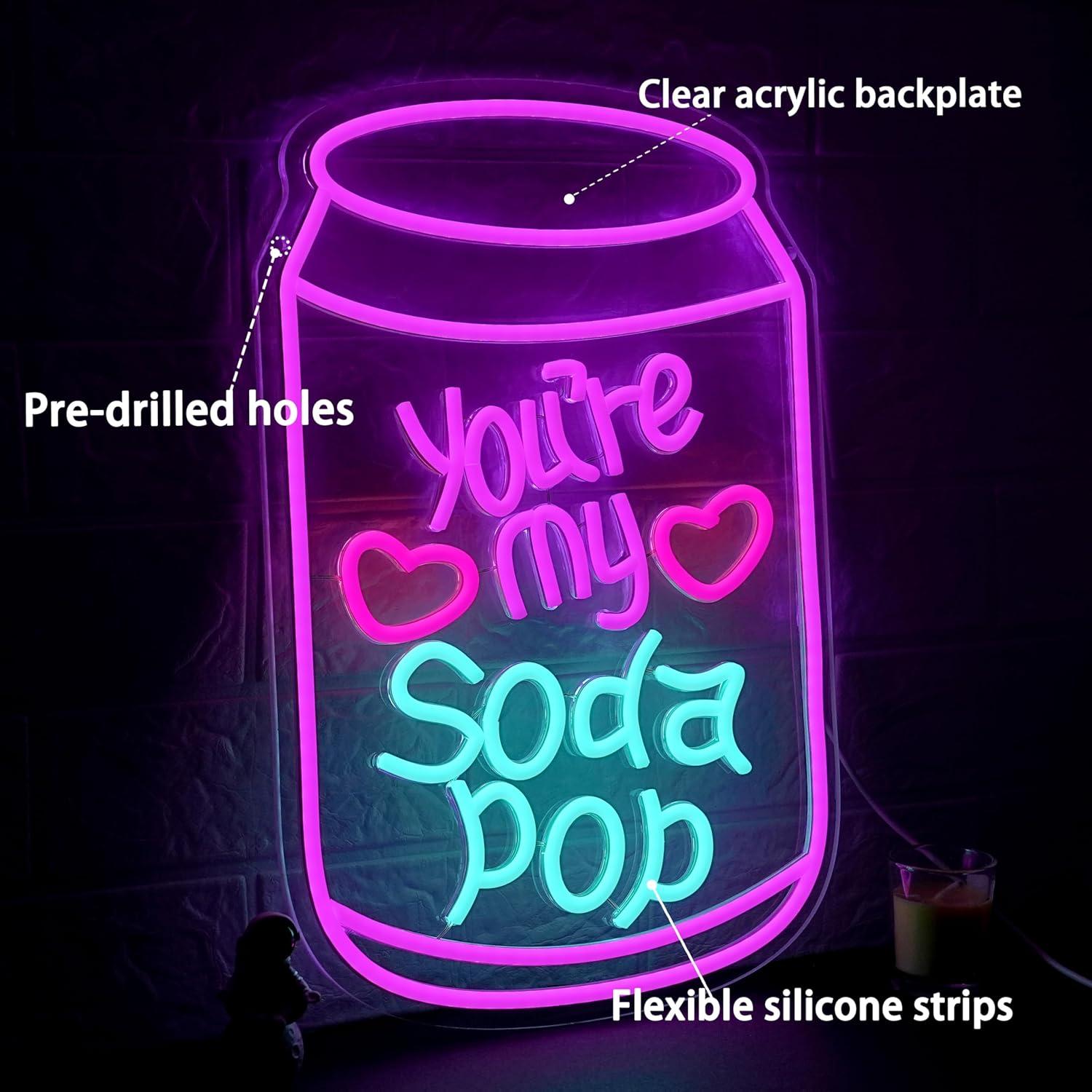 Romantic Neon Sign Dimmable LE - Home Decor Theme ulasan dan harga