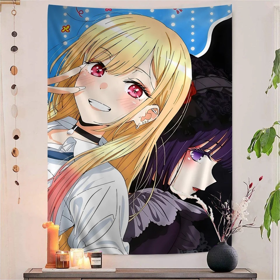 Hot My Dress-Up Darling Anime  - Aesthetic Tapestry ulasan dan harga