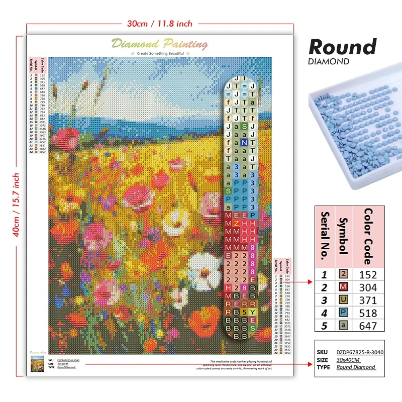 5D DIY Diamond Painting Kit Bl - Home Decor Diy Ideas ulasan dan harga