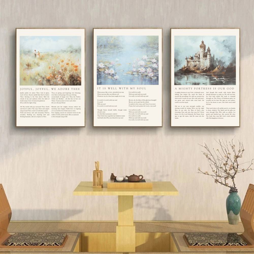 Christian Hymn Poster Amazing  - Home Decor How To ulasan dan harga