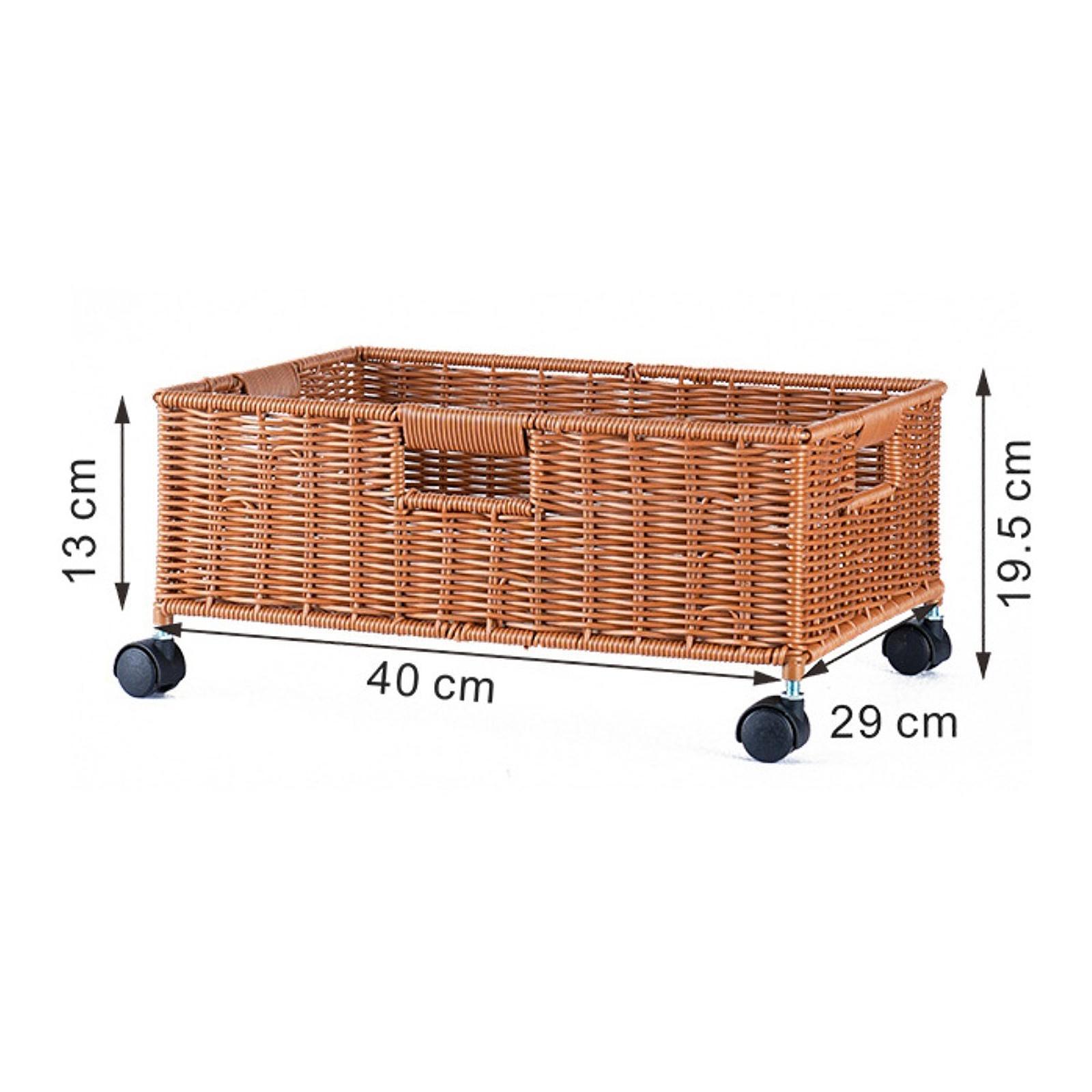 Storage Basket with Wheels Dec - Home Decor Hampers ulasan dan harga