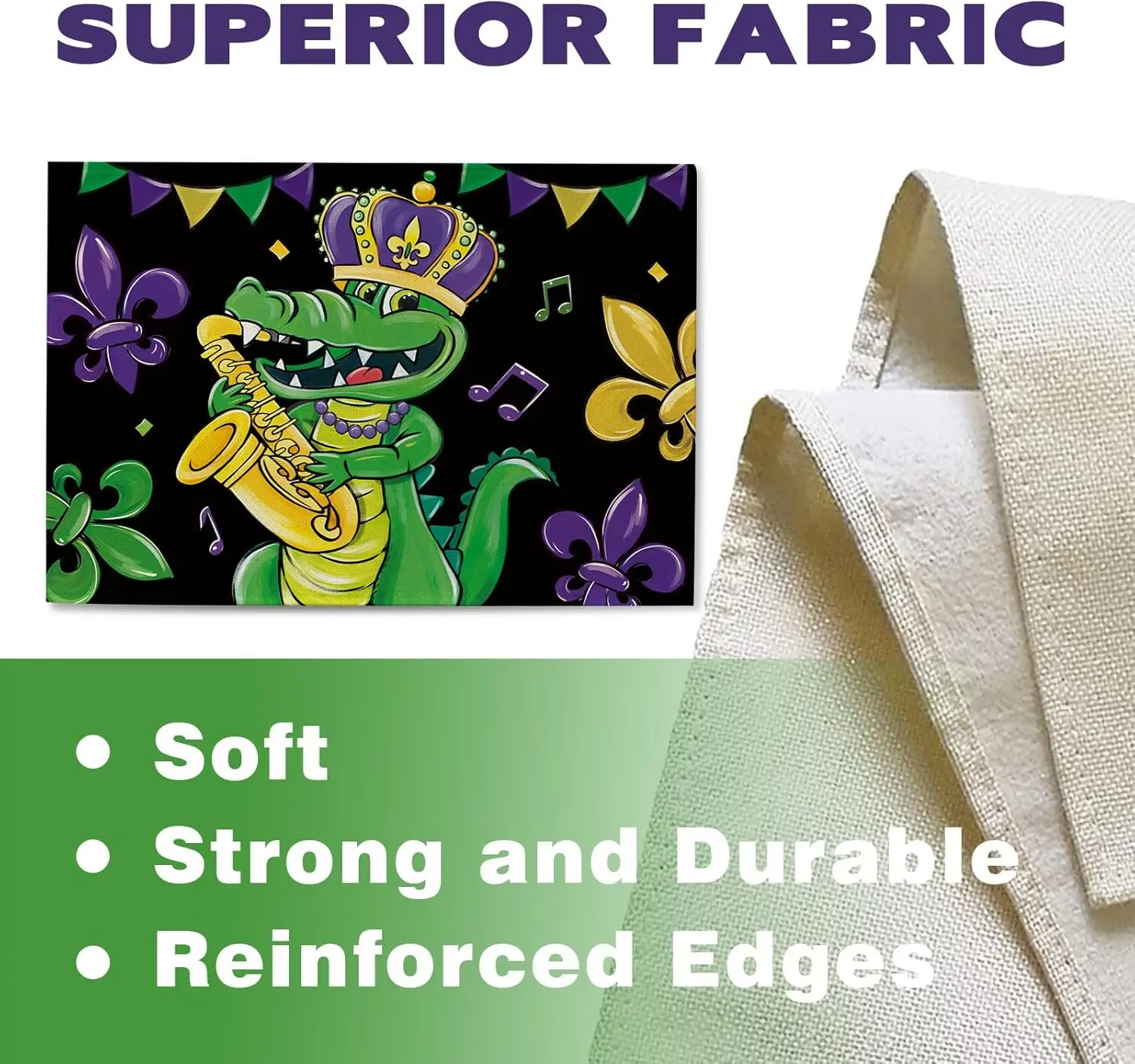 Mardi Gras Alligator Placemats - Home Decor New Orleans ulasan dan harga